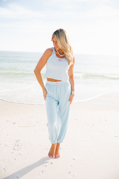Terry Cloth Jogger - Tide