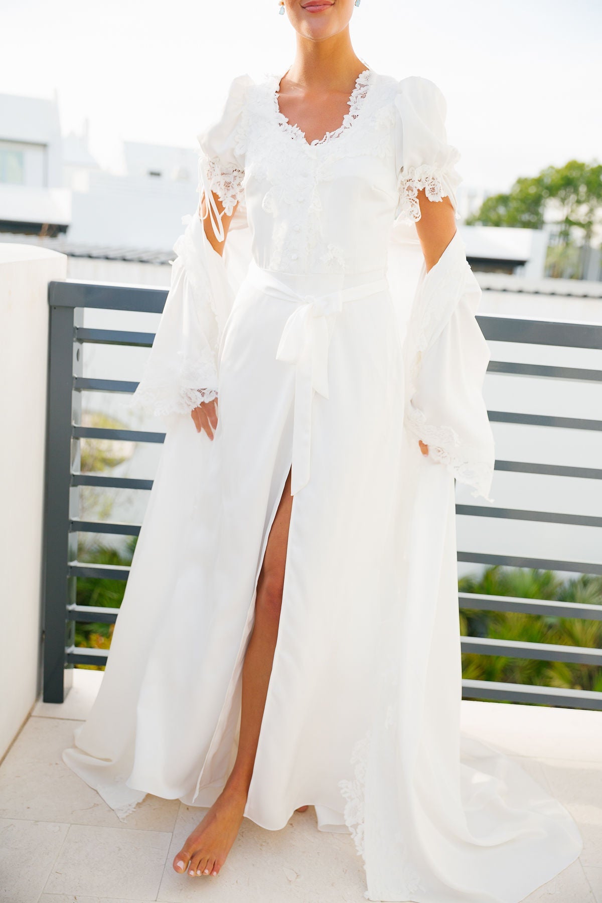 Wedding Robe - White
