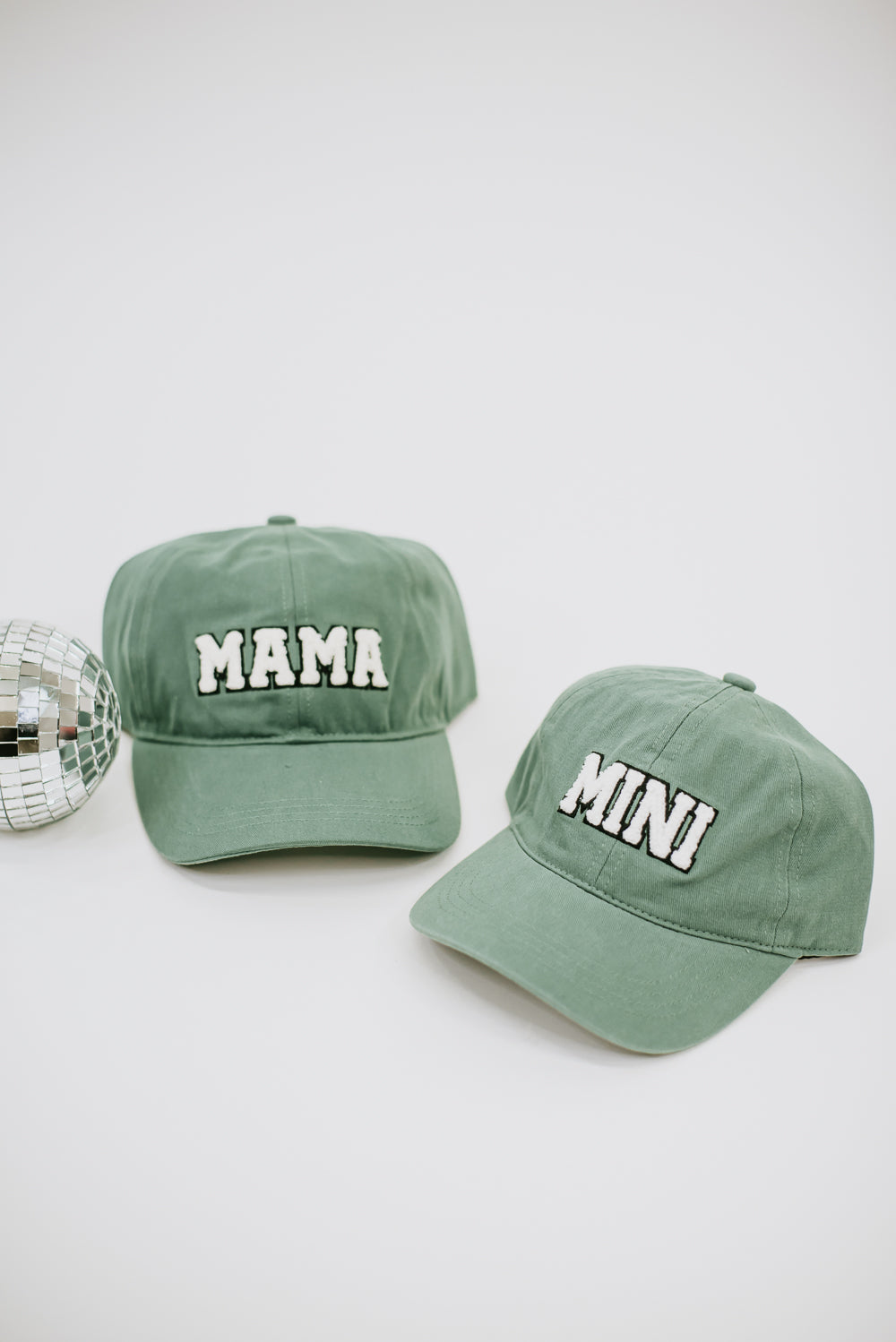 Mommy & Mini Ball Cap, Sage